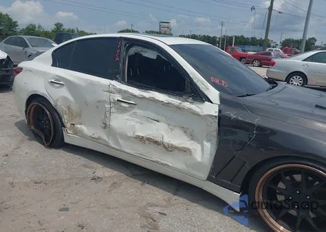 2014 Infiniti Q50 Premium from USA, damaged, VIN JN1BV7AR9EM699521